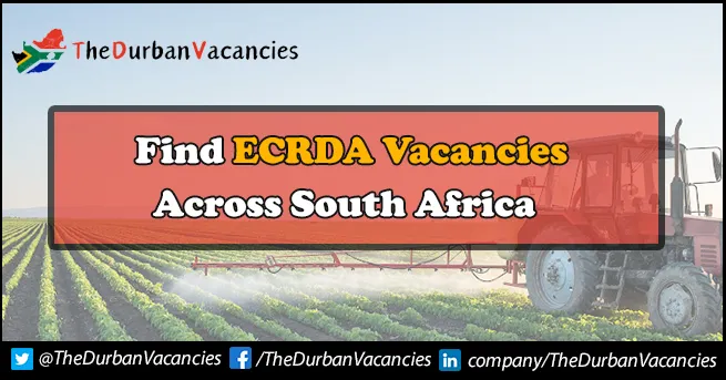 ECRDA vacancies