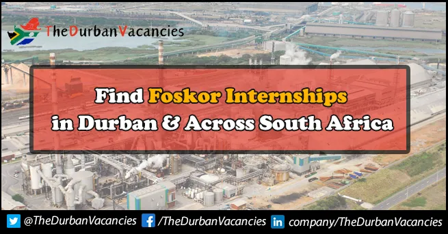 Foskor Internships Available For Students | Apply Online Foskor Internships